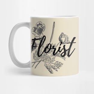 Florist Flower Power Mug